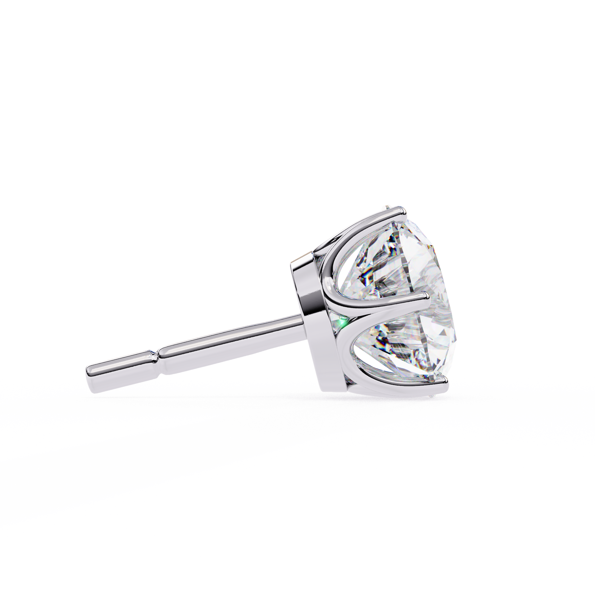 2.57ct Natural Diamond Stud Earrings – Solitairekart